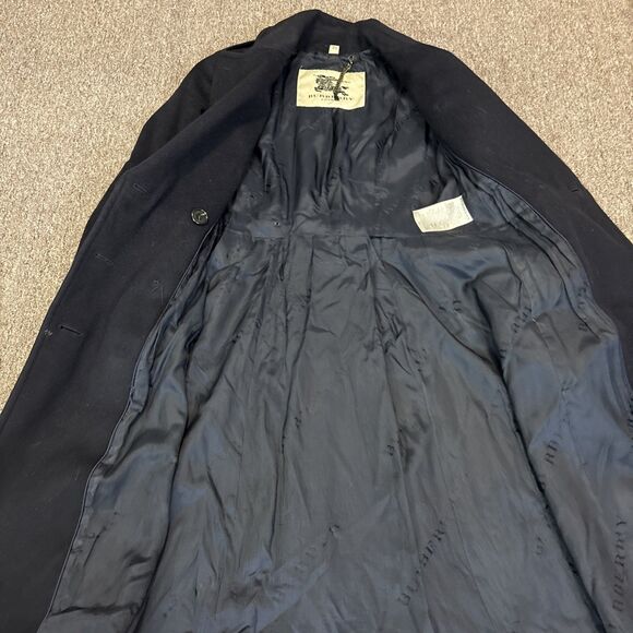 Burberry Brit Cashmere wool coat (missing Buttons) See All Photos -Made Bosnia - Picture 14 of 16